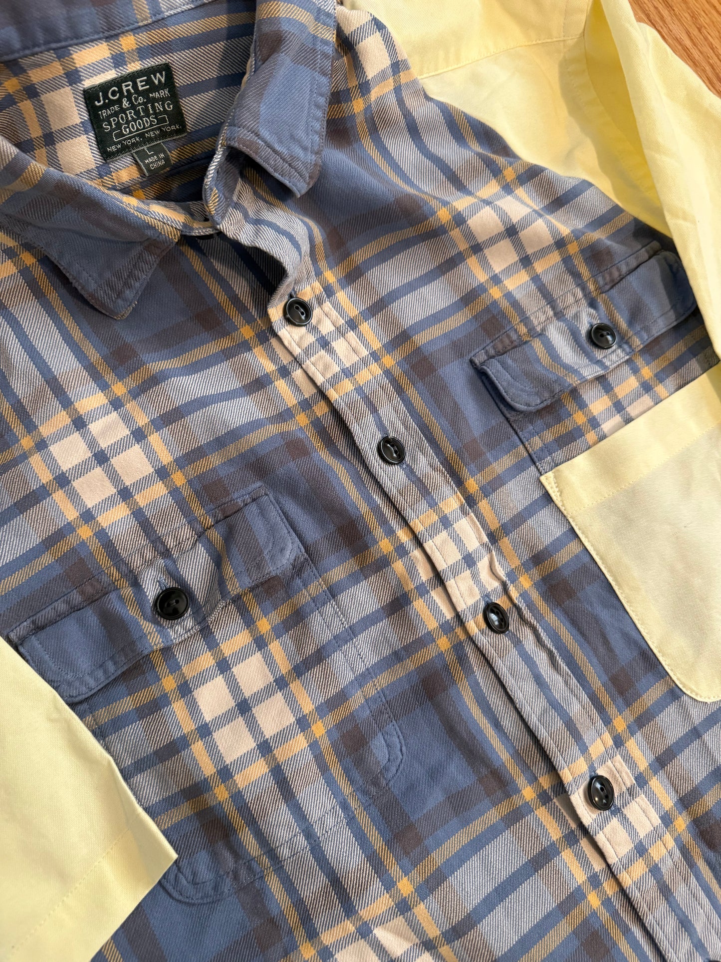 Upcycle Button-down shirt