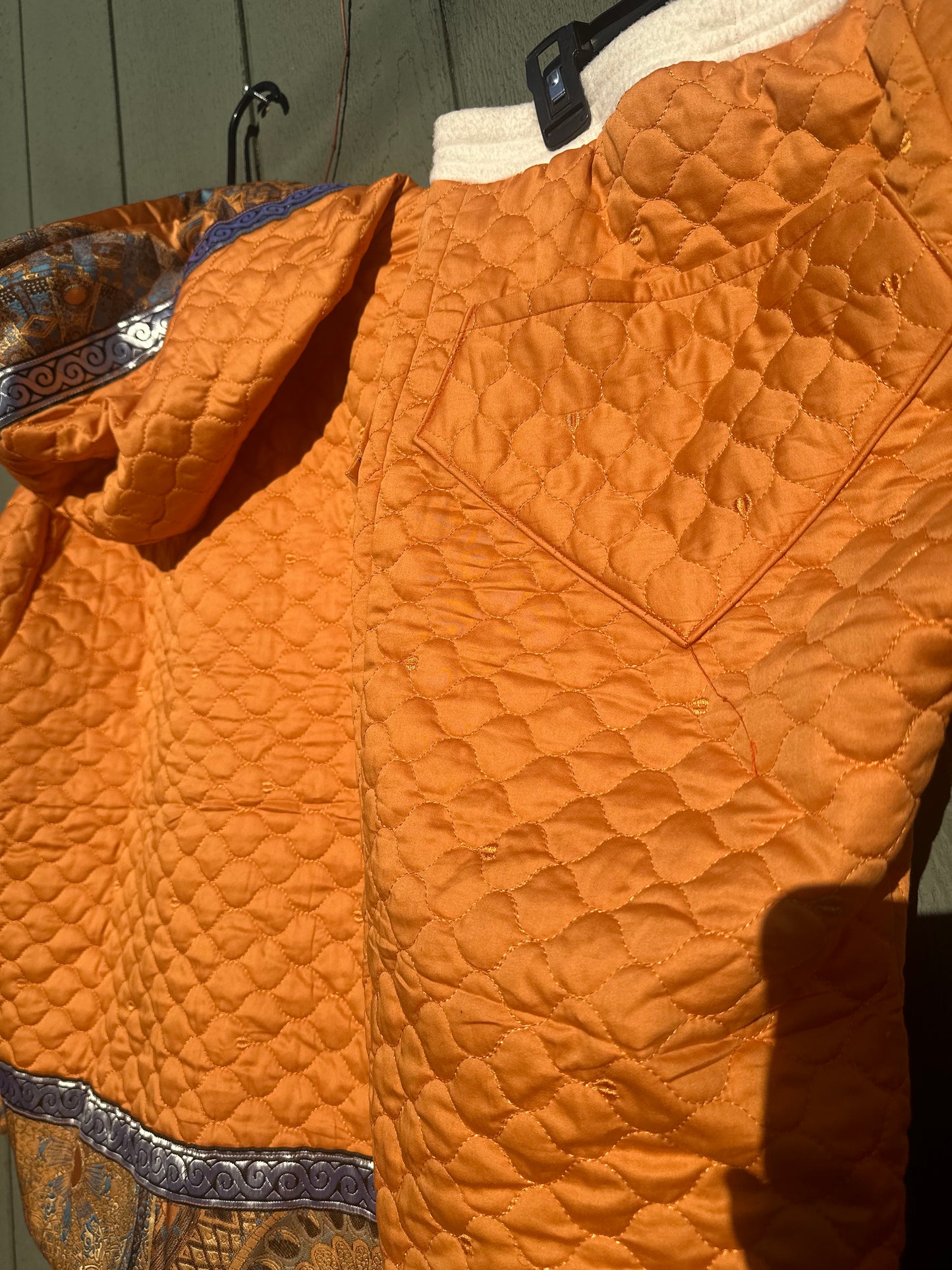 Tangerine Canyon Quilted Set