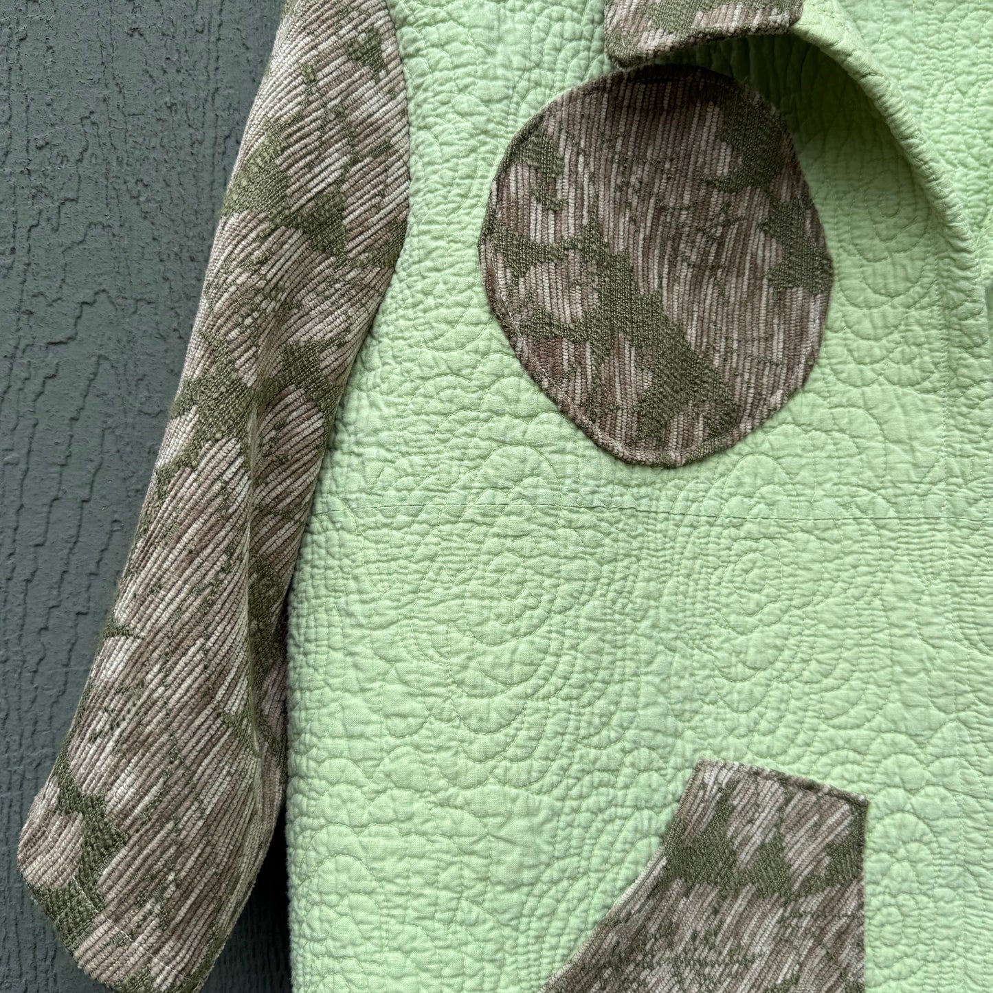 Greens Sun/Moon Collared Top