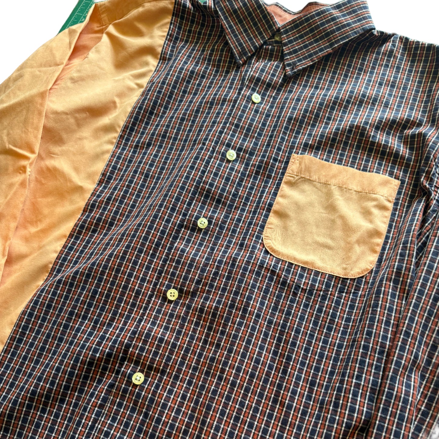 Upcycle Button-down shirt