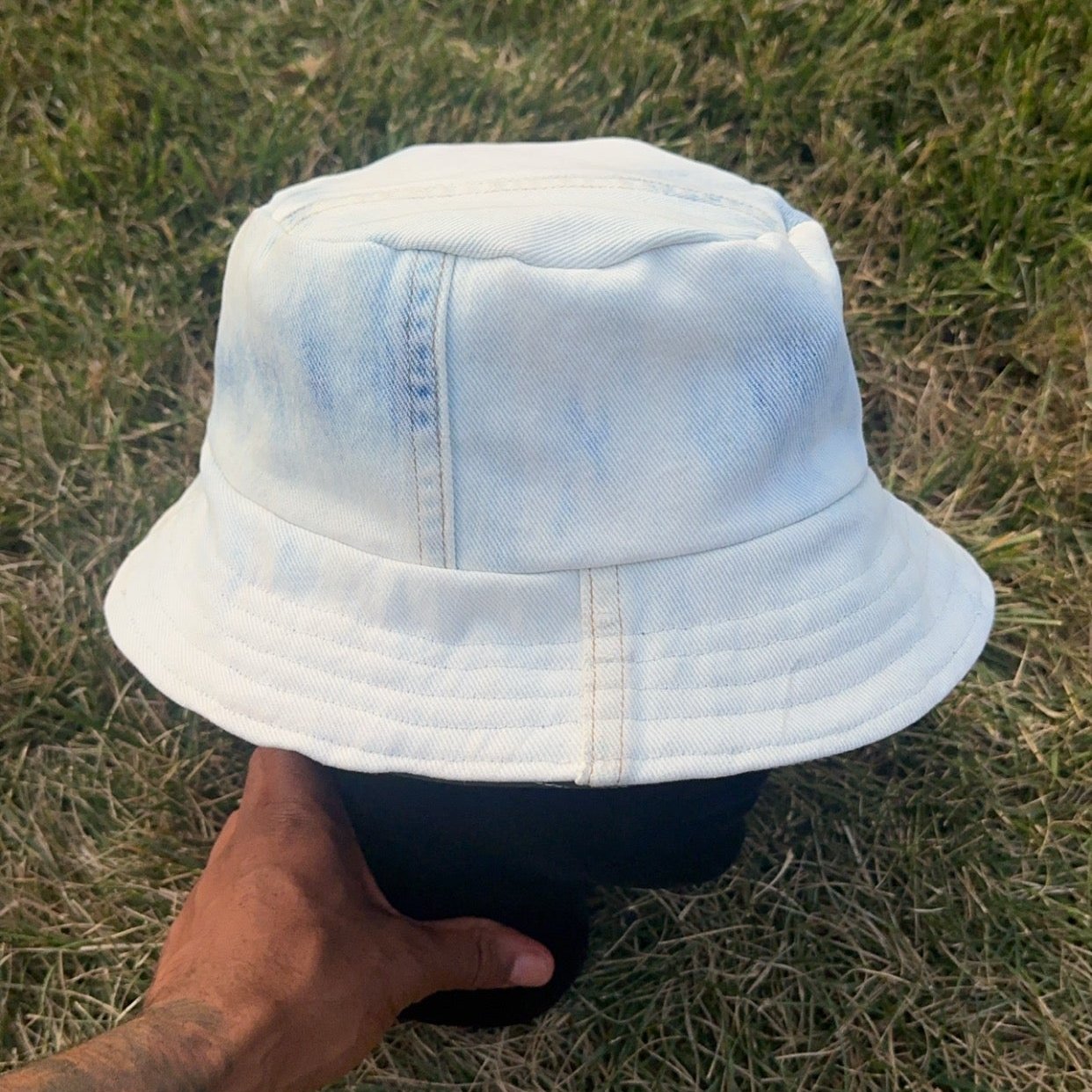 Reversible Cargo/Denim Bucket hat